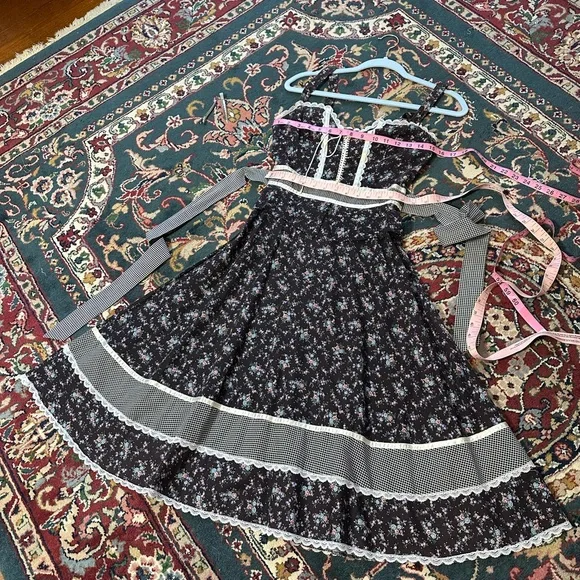 Gold Label Gunne Sax peplum dress 👗 - Picture 4 of 9